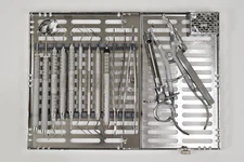 Hu-Friedy Dental Endodontic Instruments Set of 15 w/LRG Sterilization Cassette