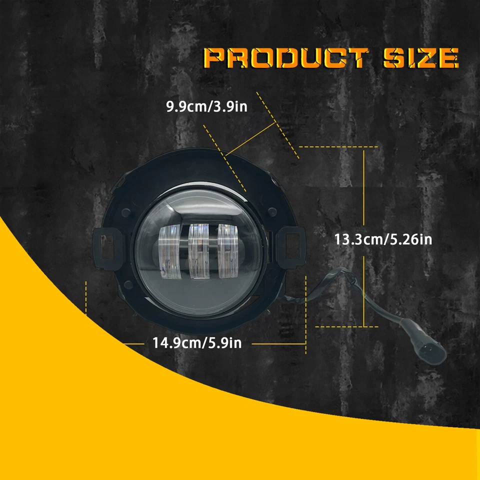 Luces antiniebla LED para Nissan Frontier 2010-2019 2005-2015 Nissan Xterra + cableado Foto 2 de 4