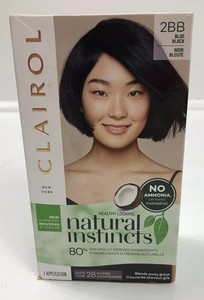  Clairol  Natural Instincts Hair  Color  Dye  2BB Blue  Black  