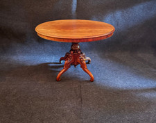 Sofa-Salon-Tisch "Louis Philippe" Mahagoni um 1870/90