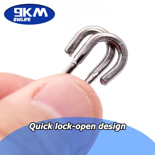 Fishing Snap Connector Hawaii Snap Stainless Steel Fishing Carabiner Quick Chang - Picture 4 of 13