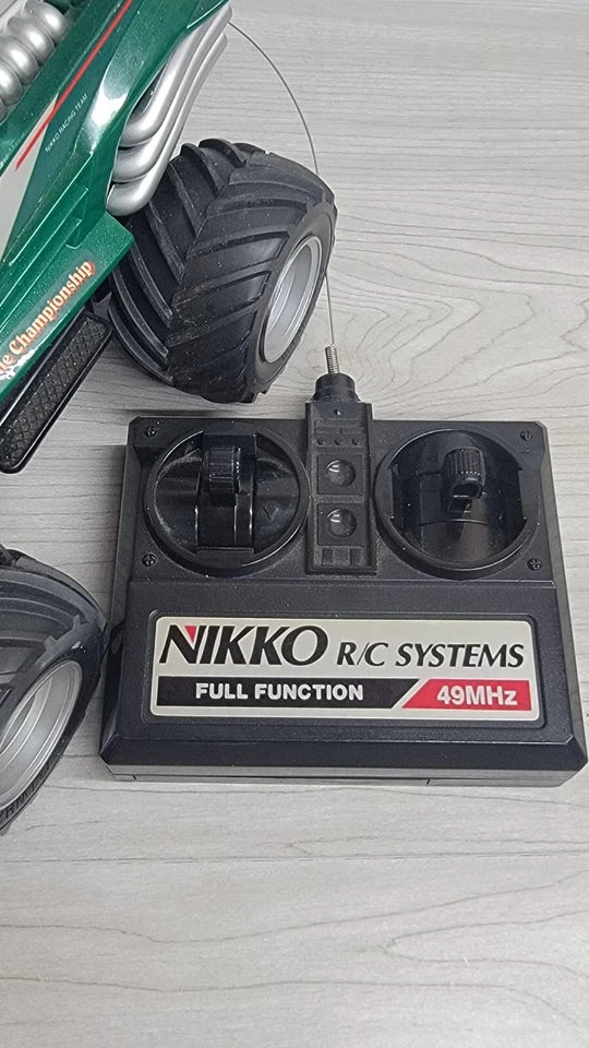 Radiocontrol Vehículo Monster Truck Vintage NIKKO Excelerator RC RARO Funcionando Foto 3 de 4