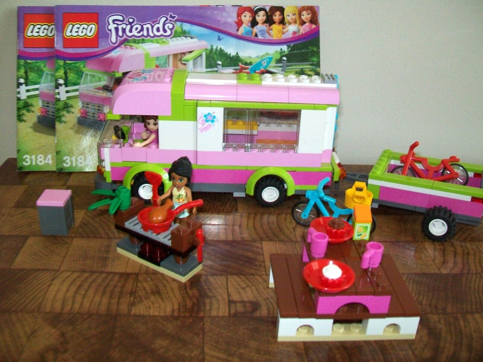 LEGO Friends  #3184 "Adventure Camper" - 100% Complete with Manual