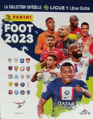 PANINI FOOT 2023 LIGUE 1 - IMAGE AU CHOIX DANS LA LISTE - DOS D'ORIGINE
