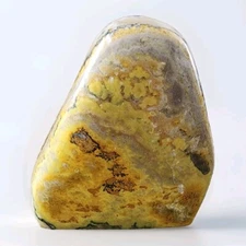 Natural 3.25" Bumblebee Jasper Ornament Polished Freeform - USA