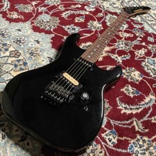 Chitarra elettrica Kramer LK1-BF tastiera e braccio palissandro manico acero nero