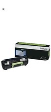 2 Pack Lexmark 601 Return Program Toner Cartridge