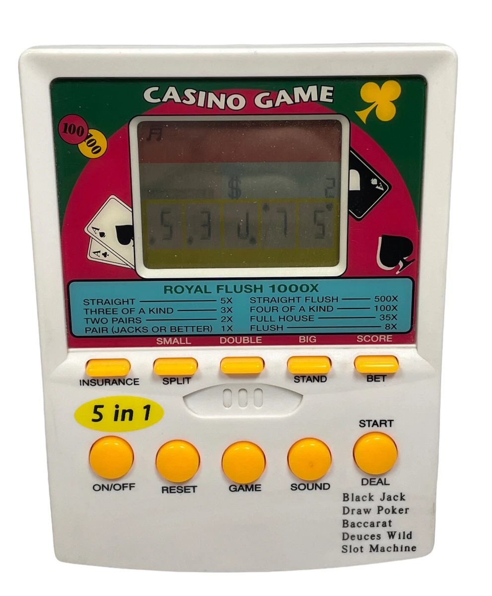 Handheld casino sale games