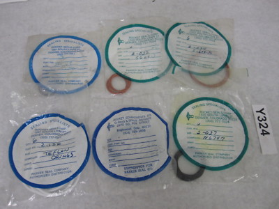 Large Lot of Rocket Seals Corp O-Rings: 2-119, 2-022, 2-034, 2-136, 2-226, 2-027