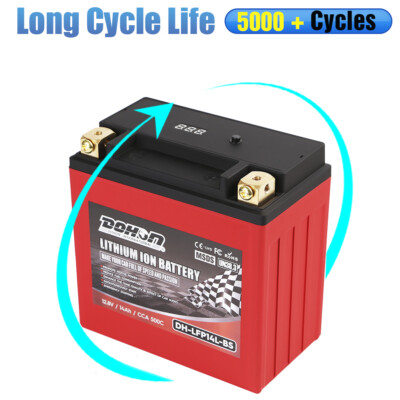 14L-BS Lithium ion Battery 14Ah 500CCA for 2017 Harley Sportster
