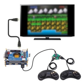 USB Adapter Controller Conveter for  MD/NES/SNES/PCE/CD32 Game Consoles