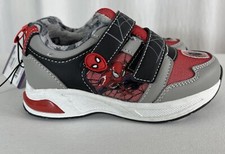 Ground Up Marvel Boy's Toddler Spiderman Light-Up Athletic Sneaker, ETML5029