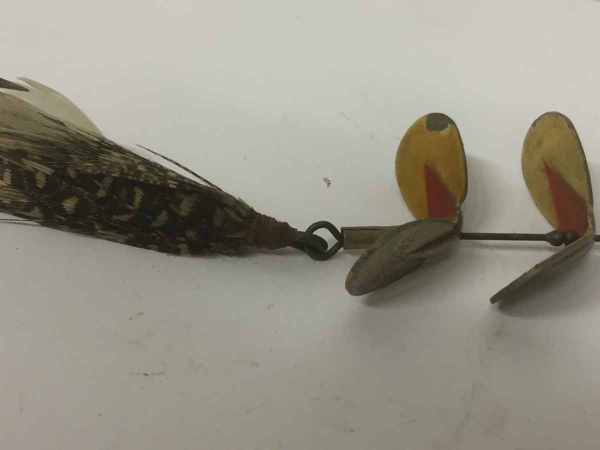 Leurre Pflueger Tandem Spinner vintage belle pièce !! leurre de pêche
