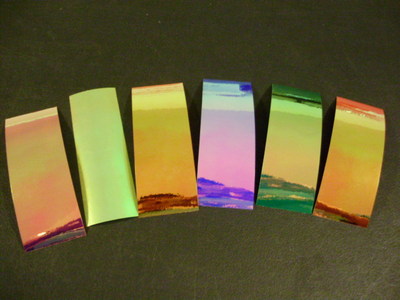 NEW!! MIRAGE CLEAR UV PLASMA UV 2'' x 6'' 4PK Fishing Lure Tape 6 COLORS