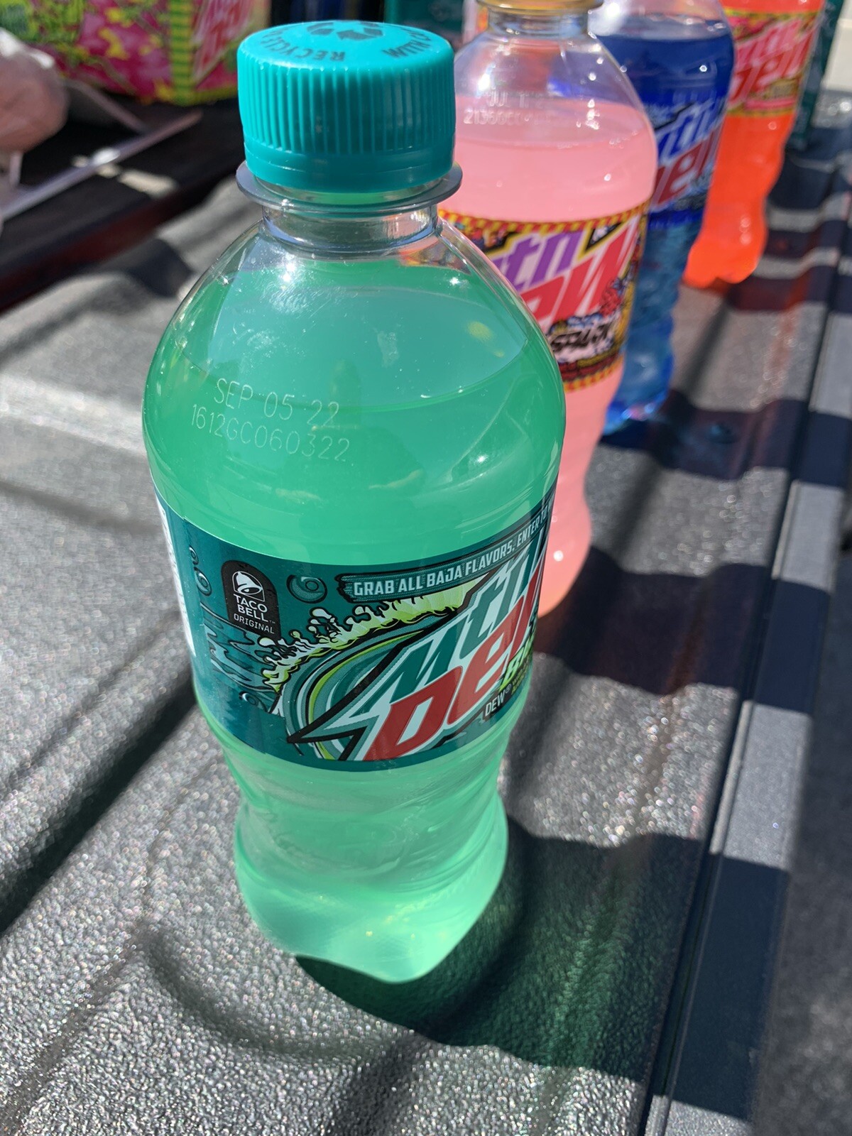 SUMMER 2022 Mountain Dew Baja Blast Soda 20 Oz Bottle Taco Bell Mtn Dew NEW eBay