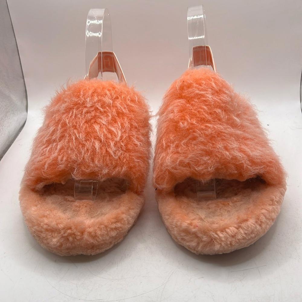 UGG fluff slippers in orange camo Fluff Camo Ugg Slides UGG Women main image 4