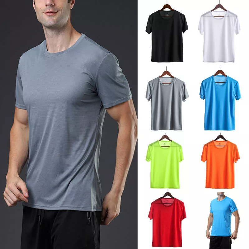 crew neck workout shirts