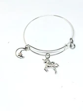 Unicorn Bangle Charm Bracelet