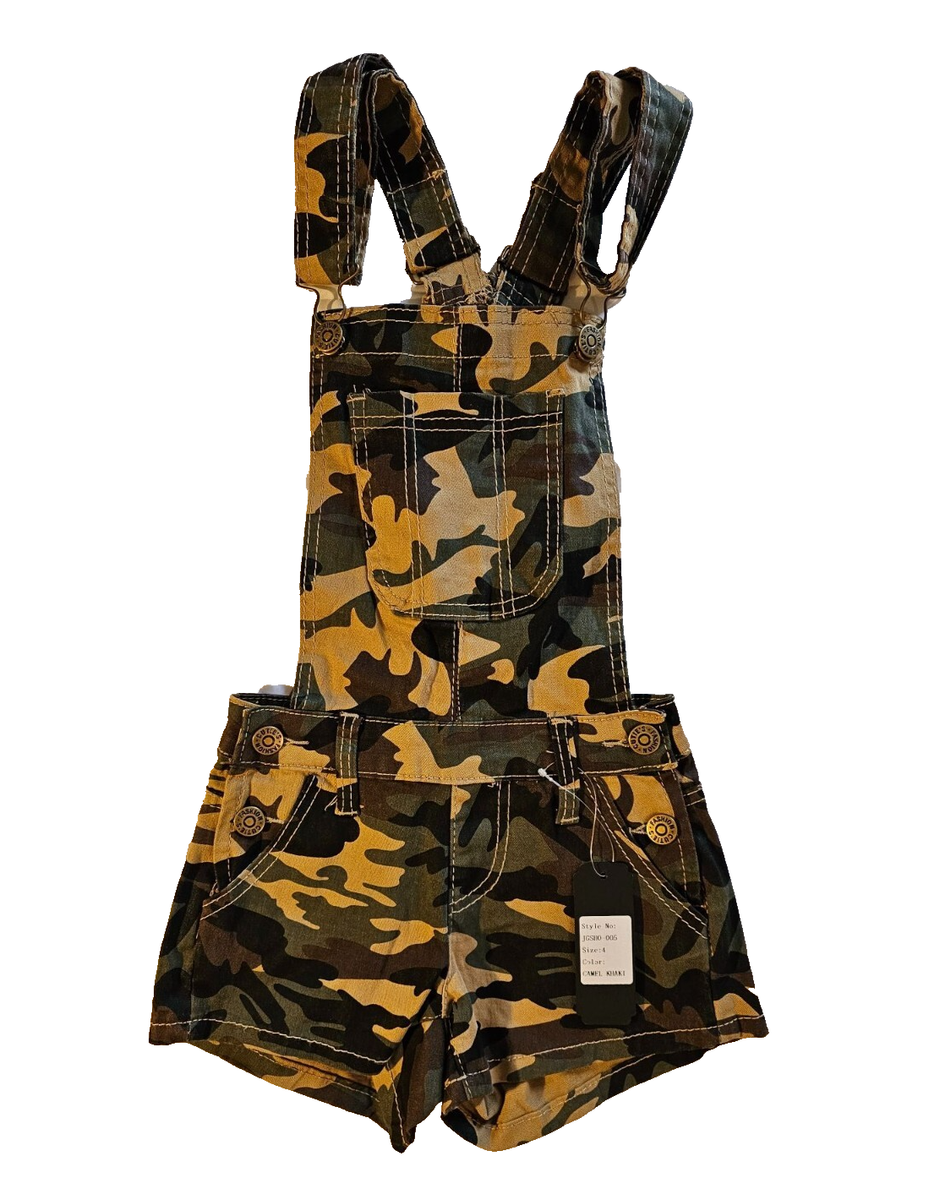 Camo Overalls Womens Shorts New Cutie Fashions Camo Bib Overalls
