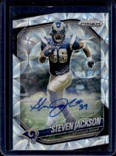 2025 Panini Prizm Steven Jackson Choice Auto #/100 Rams
