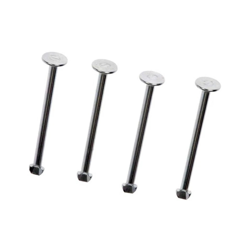 Pin de sujeción de resorte de freno para Ford E-350 Super Duty 2004 | 4 piezas acero gris Foto 3 de 4