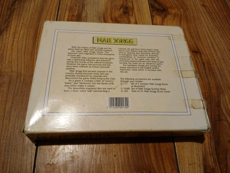 Mah Jongg - Chinese Tile Game of the 4 Winds - Vintage, Complete GIBSONS GAME  - Image 2 of 4