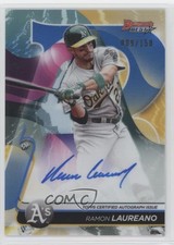 2020 Bowman's Best of 2020 Blue Refractor 9/150 Ramon Laureano #B20-RL Auto 1b3