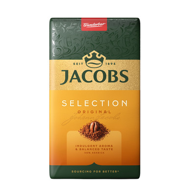 JACOBS SELECTION ORIGINAL German Roasted Ground Coffee 500g 18oz