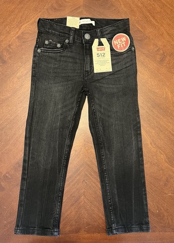 Boys Levi’s 512 Slim Taper Jeans Size 4 NWT - Picture 1 of 5