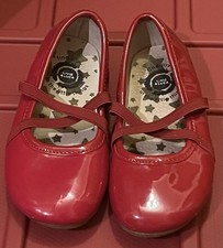 Livie & Luca Toddler Girls 8c Shiny Red Slip On Shoes FREE SHIPPING
