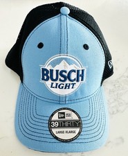 NEW BUSCH LIGHT /KEVIN HARVICK #4 NEW ERA NASCAR MENS HAT FLEX FIT SIZE L/XL