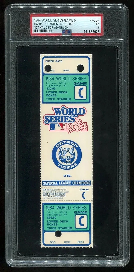 Detroit Tigers Baseball 1984 Vintage Sports Memorabilia for sale