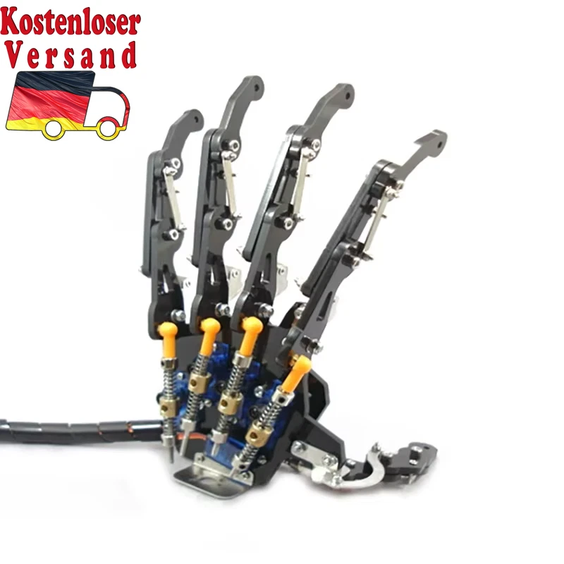 5 DOF Robot Five Fingers Robotics Kit Educational Metal Mechanical Paw for Ardui - Bild 2 von 4