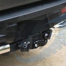 SsangYong Musso 2018- Heavy Duty Black Tow Bar