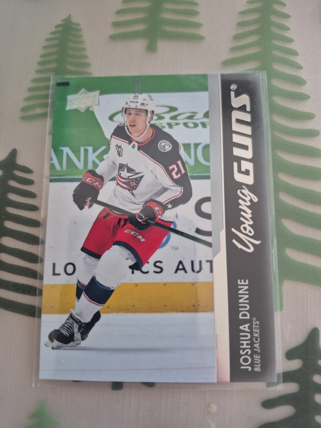 2021-22 Upper Deck Series 1 - Young Guns Joshua Dunne #218 (RC)