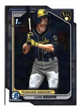 2024 Bowman Luke Adams Chrome Prospects #BCP-50