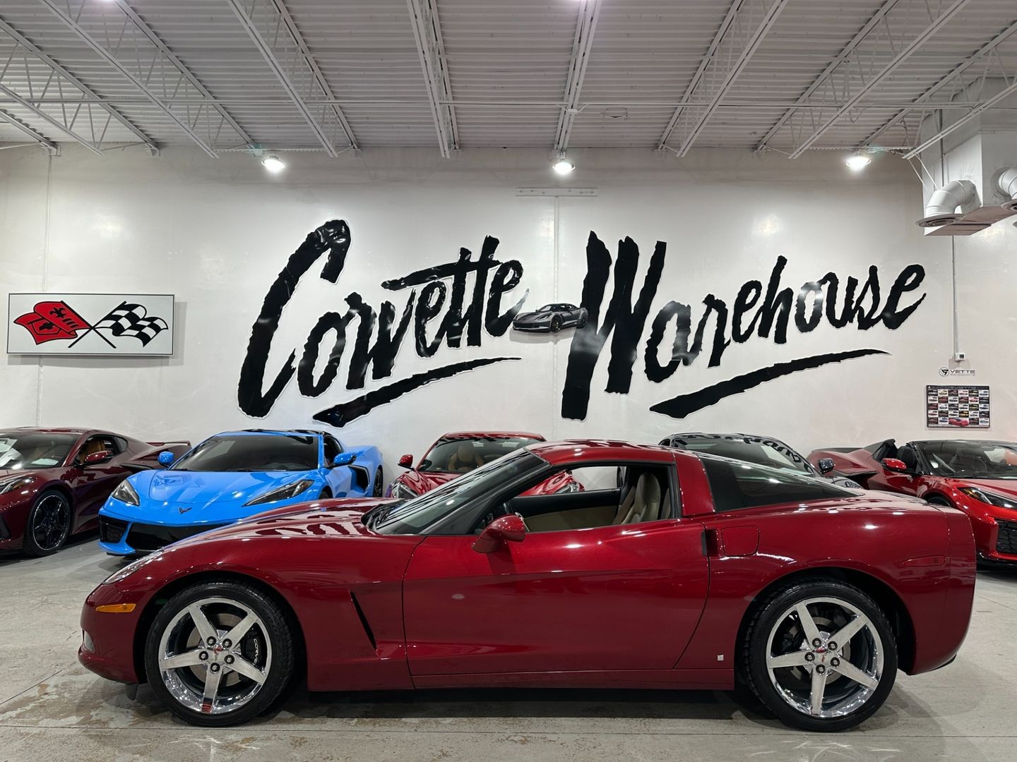 2008 [89U] Crystal Red Metallic Tintcoat Chevrolet Corvette   | C6 Corvette Photo 2
