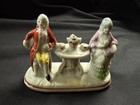 Vintage Miniature Couple Having Tea Ceramic Figurine Japan 3.5” X 2.5” X 1.5” — photo 1
