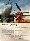 FLYING Magazine, August 1944, Military & Civil Aviation, WW II, AOPA Edition — photo 2