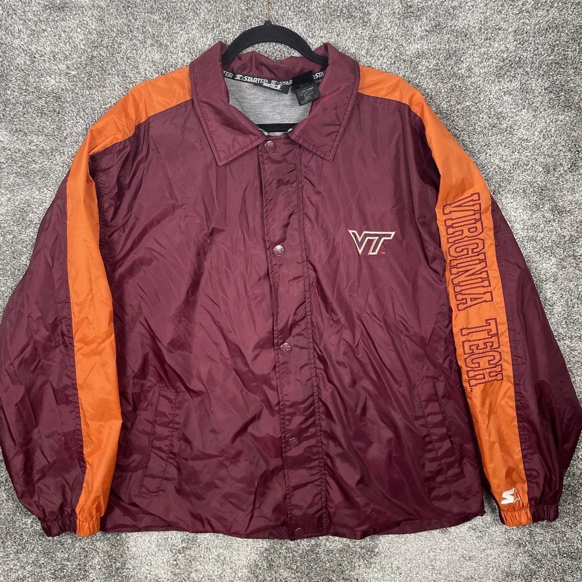 Starter Virginia Tech Hokies NCAA Jackets for sale | eBay