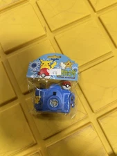 1999 SamJin Pocket Monsters Pokemon Mini toy Camera Blue J7