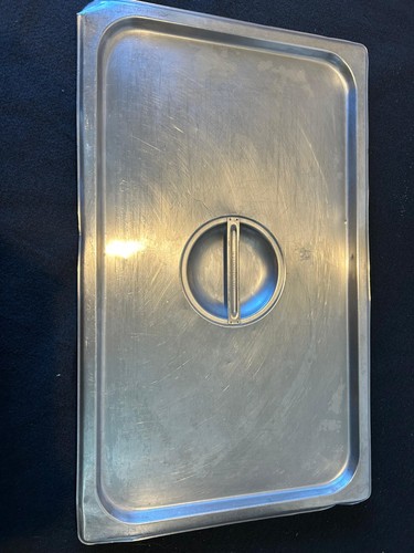 Stainless Steel Full Size Steam Table Pan Lid 21” x 13” Hotel Pan Cover NSF