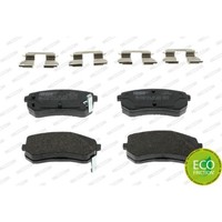 Ferodo BremsbeläGe Bremsbelegsatz Hinten FüR Hyundai I10 Kia Picanto