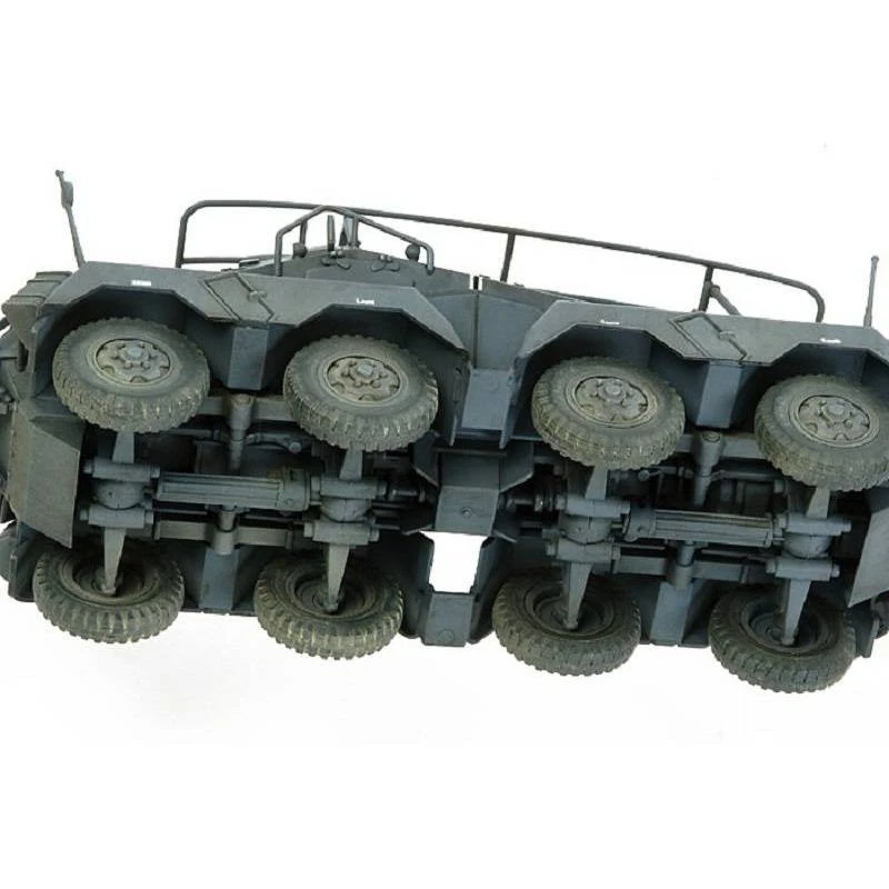 Tamiya 32574 SD.KFZ.232 1/48: Veicolo Corazzato 8X8 Emblematico, Antenna Quadro - Immagine 4 di 4