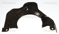 Spritzblech Bremsscheibe Triscan 8125 10101 Stahl FüR Fiat Ducato Bus 100 110 3