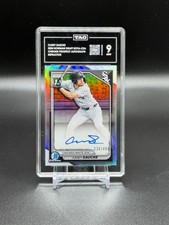 2024 Bowman Chrome Prospect Refractor Auto Casey Saucke TAG 9