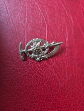  Alte Anstecknadel Souvenir Wandernadel Brosche Edelweiß 