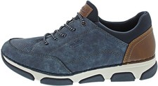 Rieker Herren Slipper blau