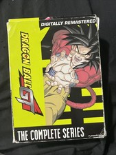 Dragon Ball GT Digitally Remastered Full Complete Series DVD 10 Disc Box Set CIB