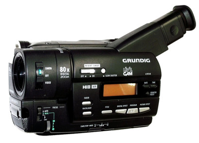 Grundig Hi8 -Hifi-Stereo - Camcorder LC975 HE (baugleich Sony) vom Fachhändler